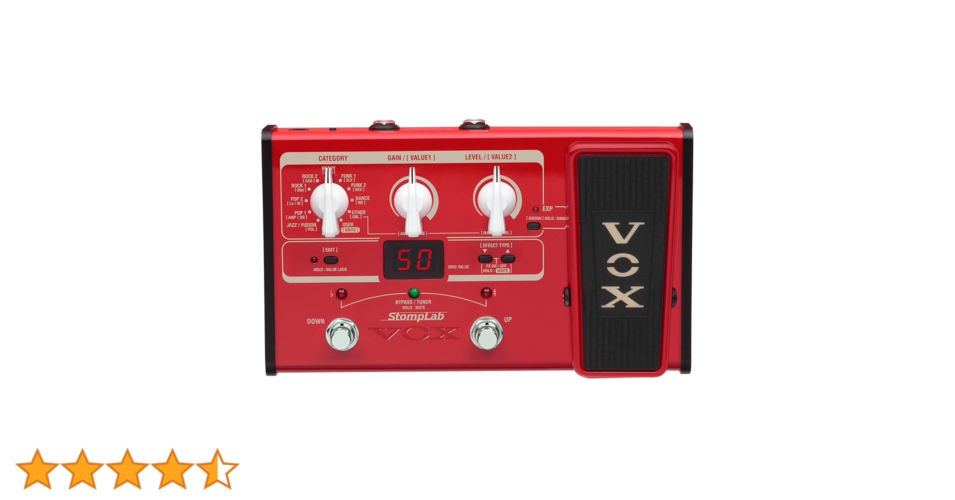 Amazon.co.jp: VOX ヴォックス ベース用 コンパクト・マルチ